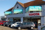 Toyota World. Gloucester Road, Patchway, Bristol
