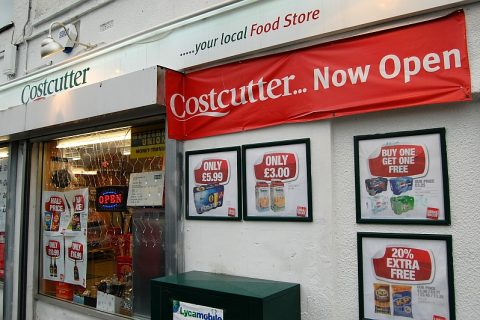 Costcutter store, Patchway Roundabout, Coniston Road, Patchway, Bristol.