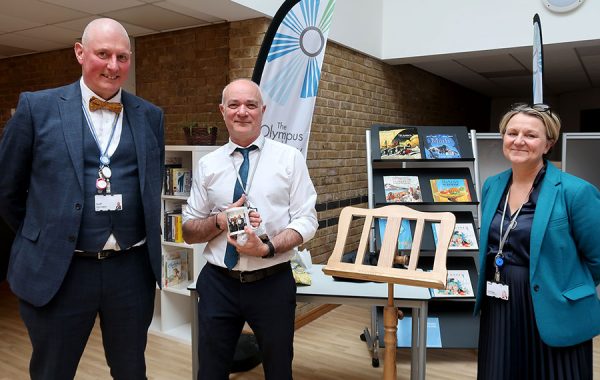 Photo of a leaving presentation.
