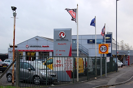 Drive Vauxhall garage and showroom, Patchway, Bristol