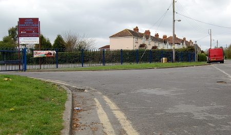 Parking restrictions in Hempton Lane, Patchway, Bristol