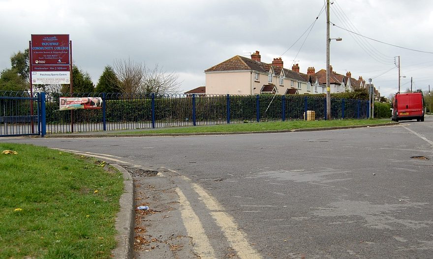 Parking restrictions in Hempton Lane, Patchway, Bristol