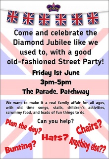 Diamond Jubilee Street Party at The Parade, Coniston Road, Patchway.