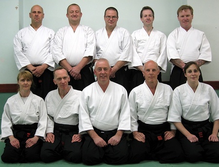 Members of Patchway Ki Aikido Club.