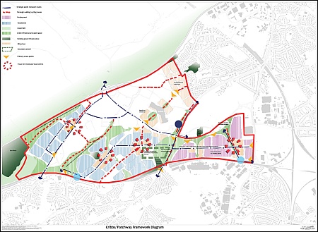 Cribbs/Patchway New Neighbourhood Framework Diagram (November 2012).