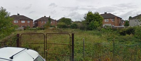 Vacant land at Bay Tree Close, Patchway, Bristol.