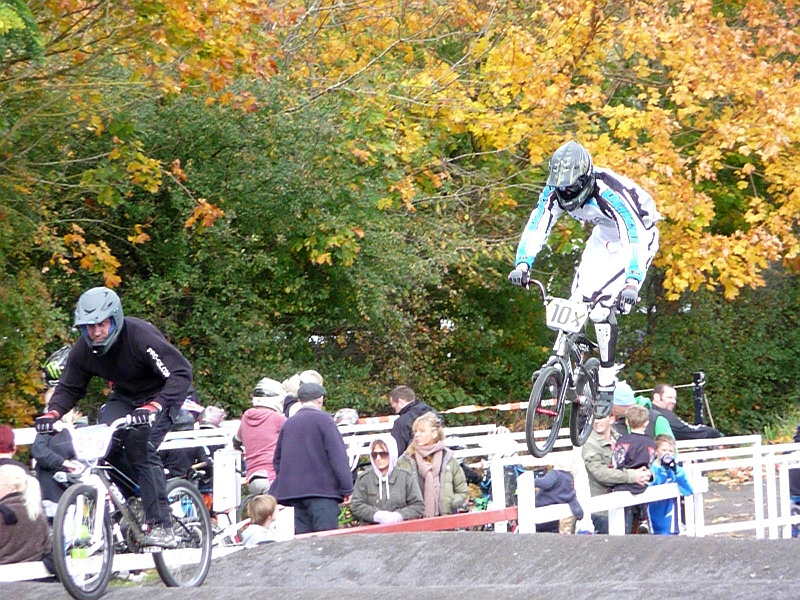 Action from Round 1 of Bristol BMX Club's 2012/13 Winter Series in Patchway.