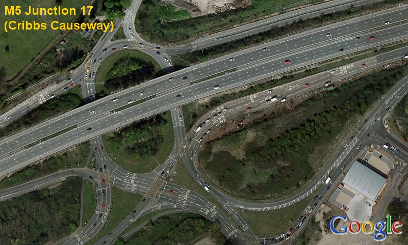 M5 Junction 17 (Cribbs Causeway).