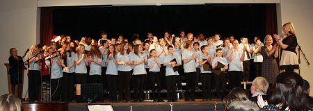 2012 Christmas concert at Patchway Community College, Bristol.
