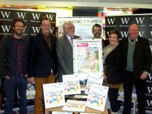 "Gathering of the Winds" book launch at Waterstones, Cribbs Causeway.