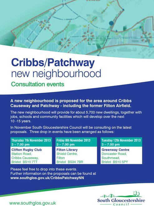 Cribbs/Patchway New Neighbourhood Consultation (Nov 2013).