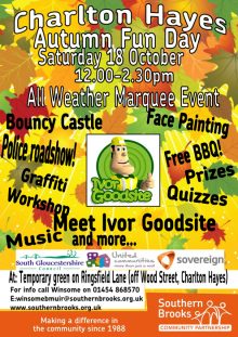 Charlton Hayes Autumn Fun Day on Saturday 18th October 2014.