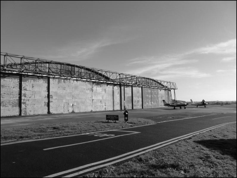 Filton Airfield's hangar 16S, where the main heritage exhibition of the proposed Bristol Aero Museum will be located.
