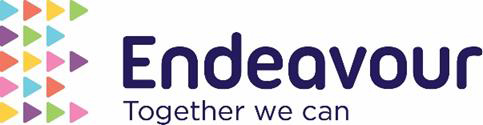 Logo of the Endeavour Academy Trust.