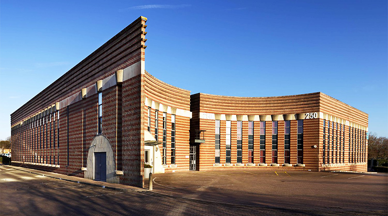 Photo of building 250 at the Aztec West Business Park.