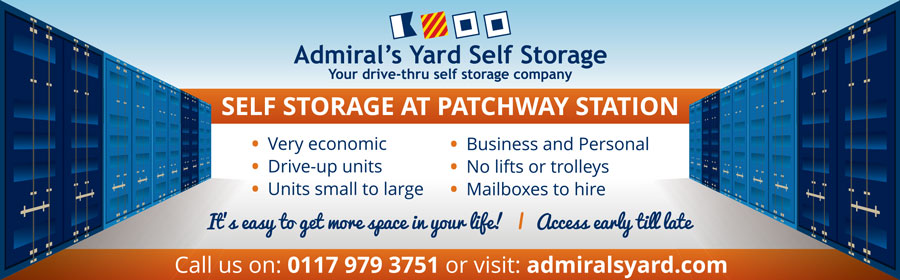 Admiral's Yard Self Storage, Station Road, Little Stoke, Bristol.
